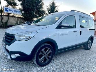 dacia dokker combi stepway tce 16v 115 cv / carnet d'entretien ◊ moteur à chaîne /climatisation ◊gps / rég limiteur de vitesse / reprise possible◊ attelage de r