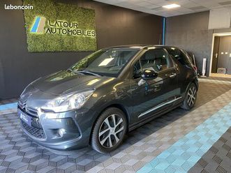 ds ds 3 1.6 e-hdi - phase 2- 90cv - finition so chic - garantie 12 mois