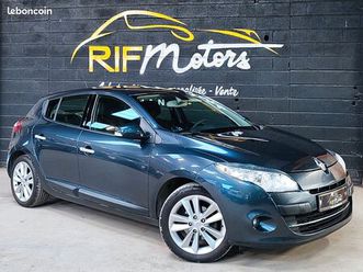 renault megane iii 1.4l tce 130 ch essence edition privilege de 2011 - moteur a chaine - 1ère main - crit'air 1 - semi cuir - climauto - radar - regulateur - bl