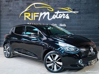 renault clio iv tce 90 ch essence edition iconic de 2016 - 1ère main - cuir - sieges chauffant - gps europe - radar - bluetooth - regulateur de vitesse