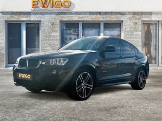 bmw x4 2.0 d 190 m-sport xdrive bva entretien bmw-bluetooth-camera 360- affichage tete haute- gps