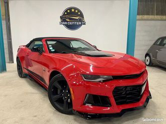 chevrolet camaro cabriolet 6.2 v8 453ch ss fifty bva française malus payé garantie 6 mois
