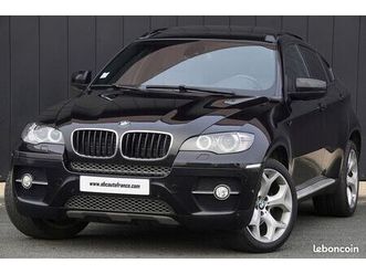 bmw x6 xdrive 30da 3.0 d 245 cv exclusive - 15 000 eur d'options – historique bmw