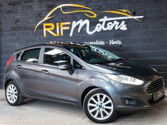 ford fiesta v 1.0l essence 100 ch ecoboost edition titanium powershift boite automatique mod.2017 - 1ère main - climatisation - bluetooth - gps eueope - regulat