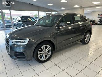 audi q3 1.4 tfsi cod ultra 150 s line bv6 leds peu kms