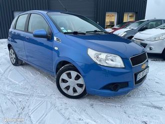 chevrolet aveo 1,2i essence 84 chvx « 5 portes,127 000 kms »