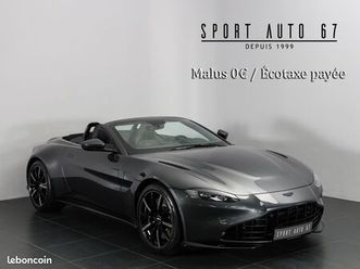 aston martin v8 vantage roadster / carbone / 510 ch / malus payé