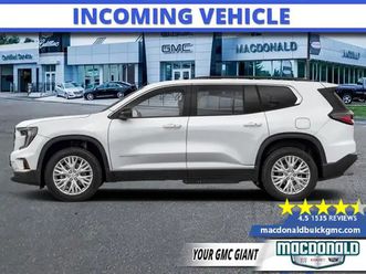 2026 gmc acadia elevation - heated seats - $440 b/w