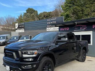 dodge ram 1500 crew cab 5.7 v8 hemi rebel night – 400 ch – 69 000 km – garantie 12 mois