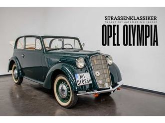 opel olympia cabriolimousine 90 jahre & top zustand