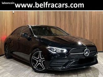 mercedes cla coupe 180 d auto. amg line cam/regvit/parksensor/pal/ja/gar12mois