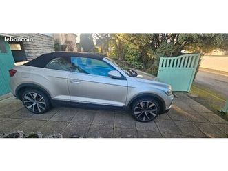 volkswagen t-roc cabriolet r-line – 2023 – 27 000 km – boîte auto – full options