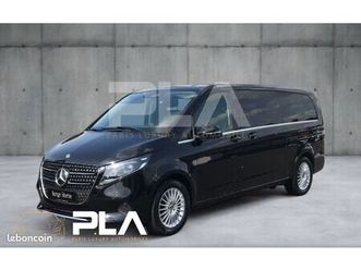 mercedes classe v iii extra-long 300 d 8 places avantgarde facelift + cuir + portes electriques + 360° + acc