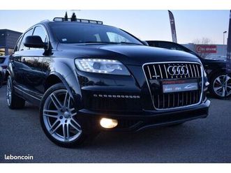 audi q7 3.0 v6 tdi 245ch s line quattro tiptronic 7 places