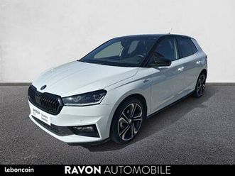 skoda fabia 1.5 tsi 150 ch evo 2 dsg7 monte-carlo