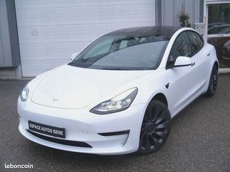 tesla model 3 pack performance awd upgrade my22, 534ch, 75kw, 1ere main