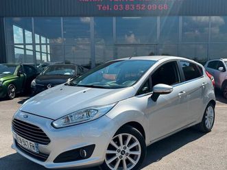 ford fiesta iv 1.5 tdci 95ch fap titanium 5p / climatisation / bluetooth / 2017 / 117 569 kms