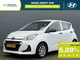 hyundai i10 - 1.0i blue 66pk i-motion | all season banden | aux-aansluiting | airco | fm radio