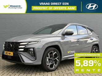 hyundai tucson - new 1.6 t-gdi hev 238pk 2wd aut n line demo deal | stoelventilatie | stoel & stuurverwarmi