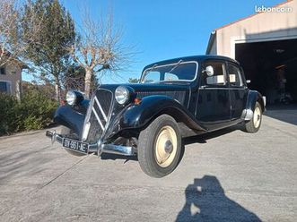 traction 11b de 1949 malle plate