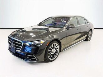 certified 2024 mercedes-benz s-class s 580 4matic