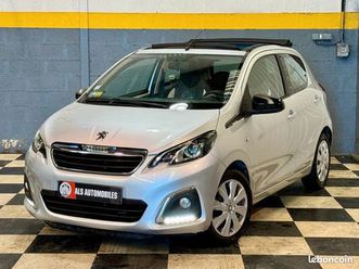 peugeot 108 allure / toit ouvrant / crit'air 1 / 5 portes / 82ch din