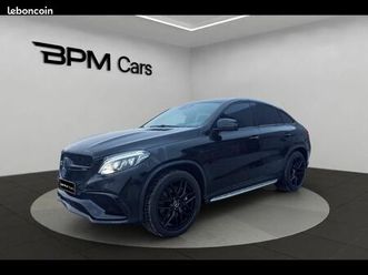 mercedes-benz gle coupé 63 amg 557ch 4matic 7g-tronic speedshift plus