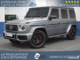 mercedes classe g iv 63 amg 4.0 v8 585 edition 1-03/2019-peinture manufaktur platine magno-apple carplay-burmester-toit ouvrant-echappement sport-etat neuf-repr