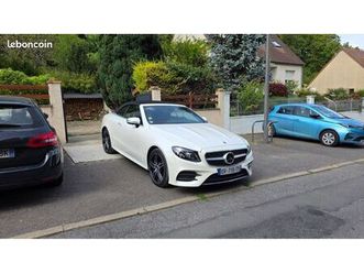 mercedes-benz e 350 d 4matic cabriolet fascination - garantie mercedes