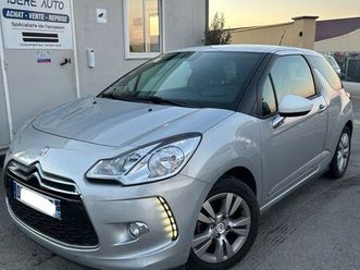 boite auto citroën ds 3 1.6 vti 120ch so chic faibles kms clim gps