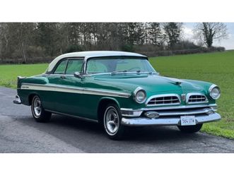 1955 chrysler new yorker vert automatique conduite à gauc...