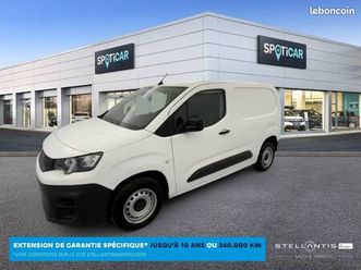 peugeot partner fgn fourgon standard 650 kg bluehdi 100 s&s bvm6 asphalt