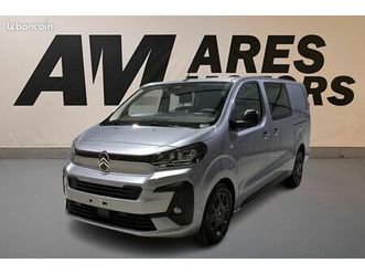 citroën jumpy fourgon cab approfondie xl bluehdi 180 s&s eat8 5pl + pack premium connect + plancher bois