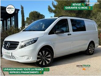 mercedes vito mixto 5 places 119 cdi 9g-tronic 4x4 long excellent etat garantie 12 mois reprises financements livraison toute france