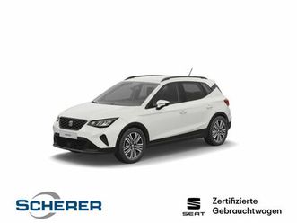 seat arona style edition 1.0 tsi shz climatronic pdc
