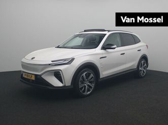 mg marvel r luxury 70 kwh | panoramadak | leder | sfeerverlichting | stoelventilatie + verwarming | 360 camera | navi |
