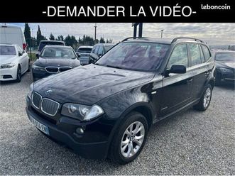 bmw x3 2.0i 150ch éthanol - suivie complet d’entretien - attelage