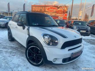 mini countryman cooper s r60 1.6 184ch bvmpack red hot chili * toit ouvrant pano gps radar régul. bluetooth jantes 18 xenon* moteur à chaine * crit'air 1 * fact