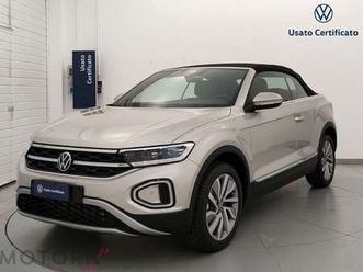 t-roc cabriolet 1.5 tsi act dsg style