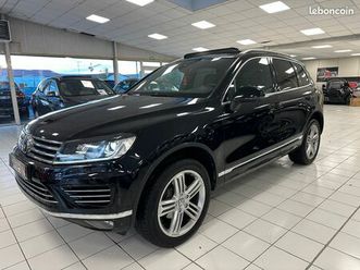 volkswagen touareg ii (2) 3.0 v6 tdi 262 bluemotion technology r-line toit pano entretien complet vv