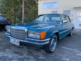 mercedes-benz se w116 v8 leder h-zulassung tüv neu mwst ausw.