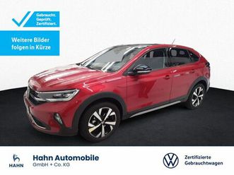 volkswagen taigo 1.0tsi style black roof cam matrix pano