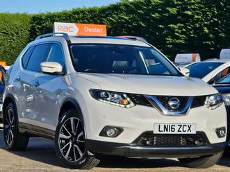 2016 nissan x-trail 1.6dci tekna (7 seat) xtronic cvt