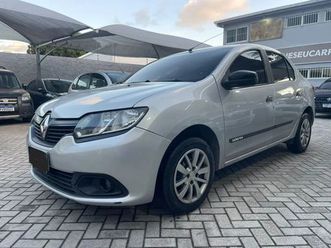 logan 2020(r$34.900) authentique flex 1.0 12v 4p,banco de couro,som, aceito financiamento