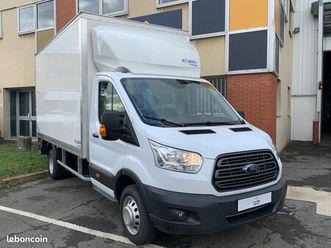 38 990 ht / ford transit caisse 20m3 hayon auvent 2.0 130 cv bvm6 trend business neuf / tva recuperable