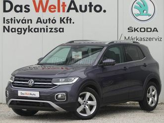 volkswagen t-cross 1.0 tsi style dsg 100e.km!