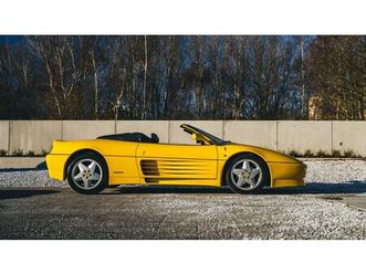1993 ferrari 348 jaune manuel, 5 vitesses conduite à gauc...