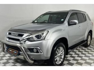 2018 isuzu mu-x 3.0d 4x4 auto