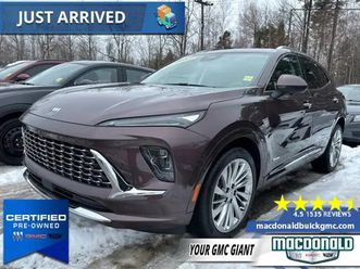 2024 buick envision avenir - certified - sunroof - $285 b/w