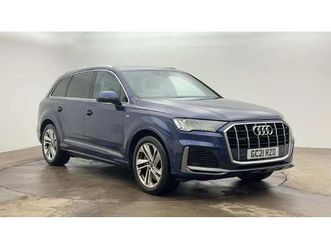 audi q7 55 tfsi e quattro s line 5dr tiptronic